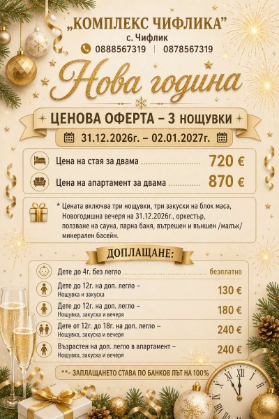 Оферта за Нова година